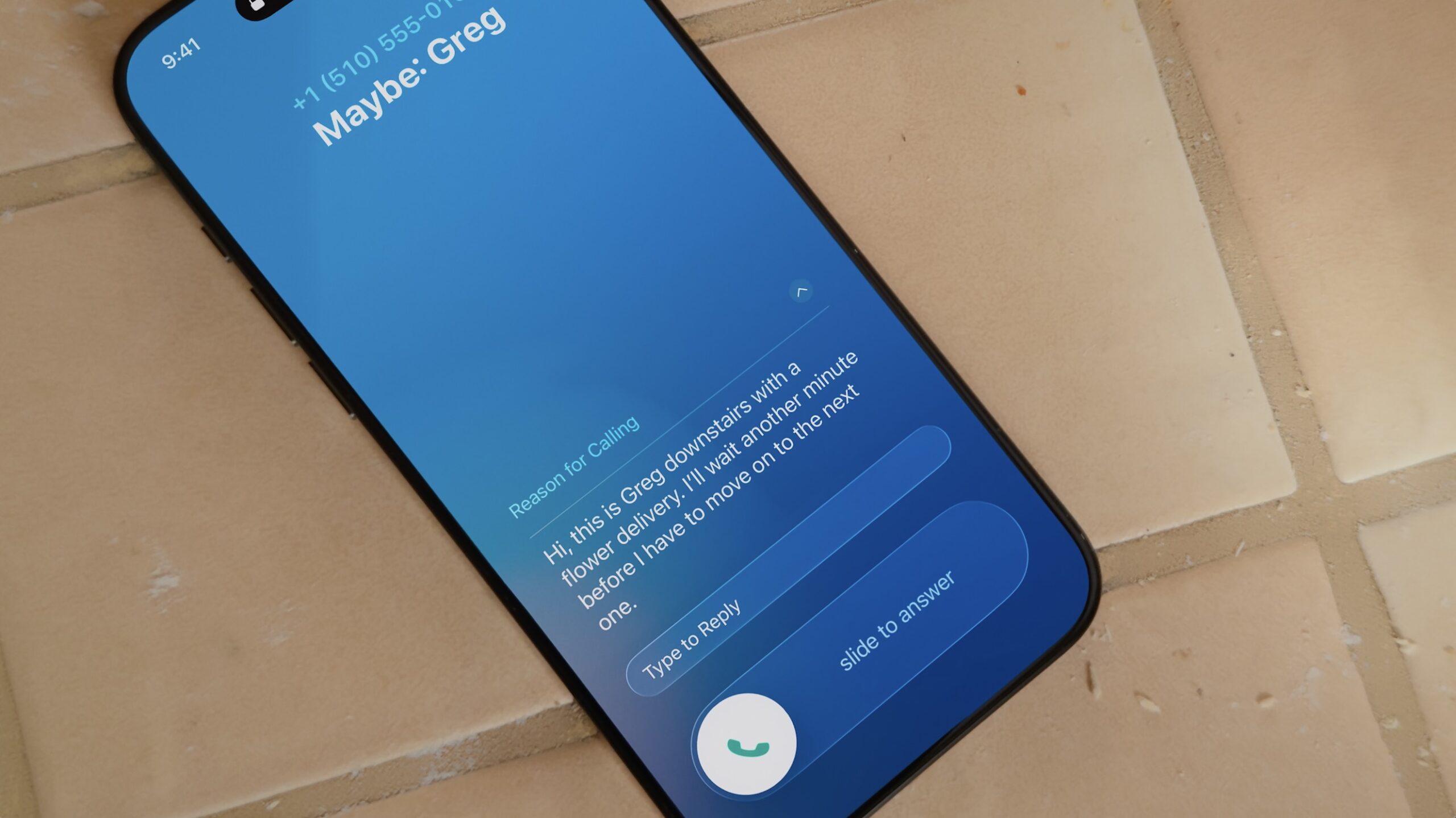 Reden voor bellen in iOS 26