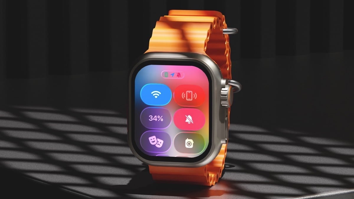 Bedieningspaneel in watchOS 26 op Apple Watch