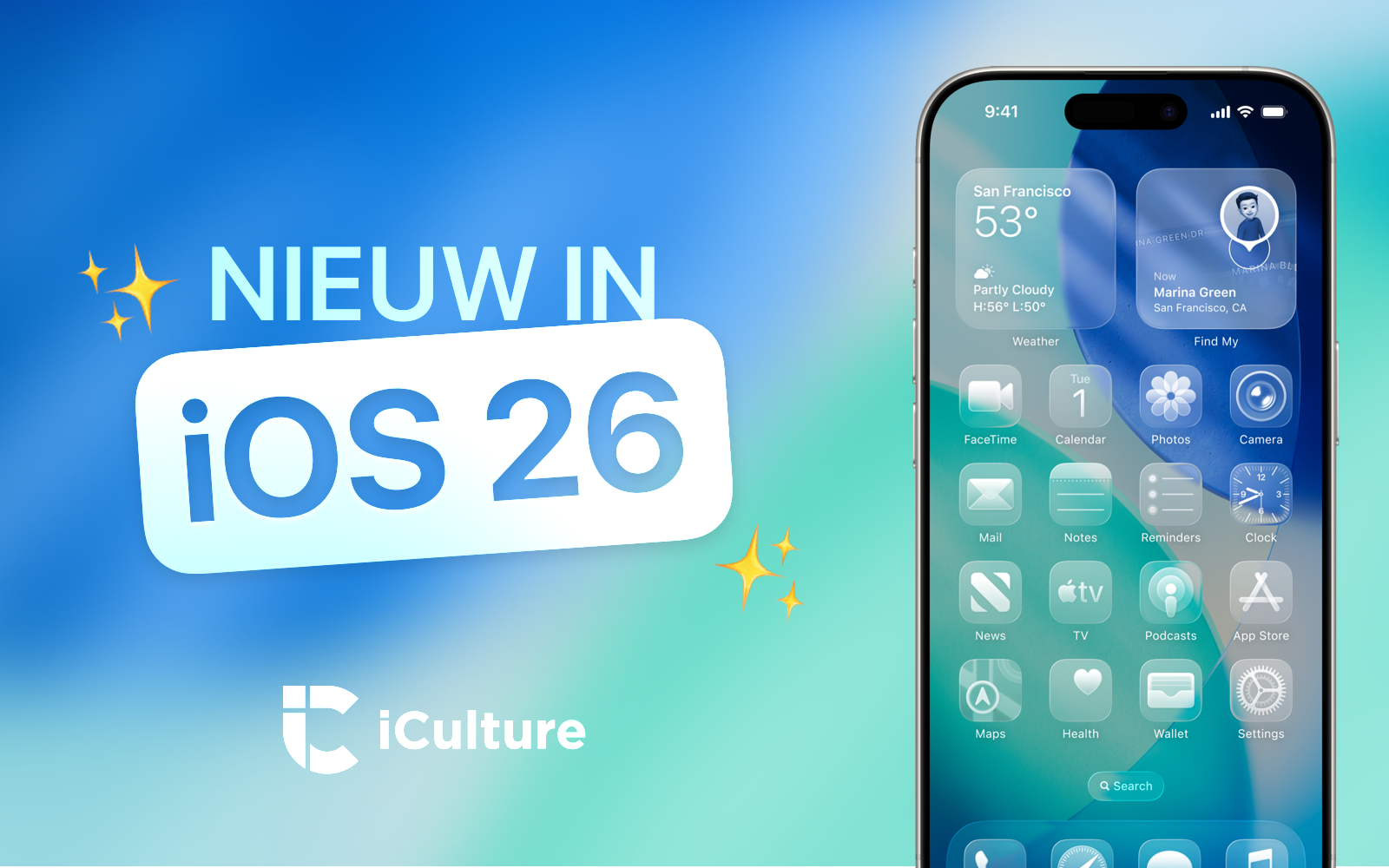 iOS 26 functies