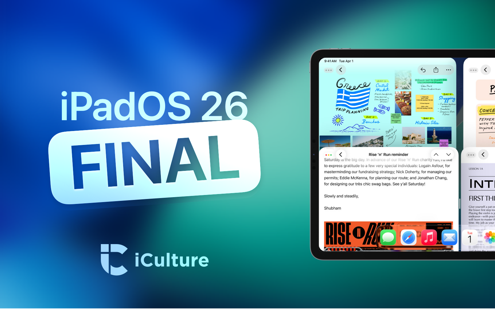 iPadOS 26 final