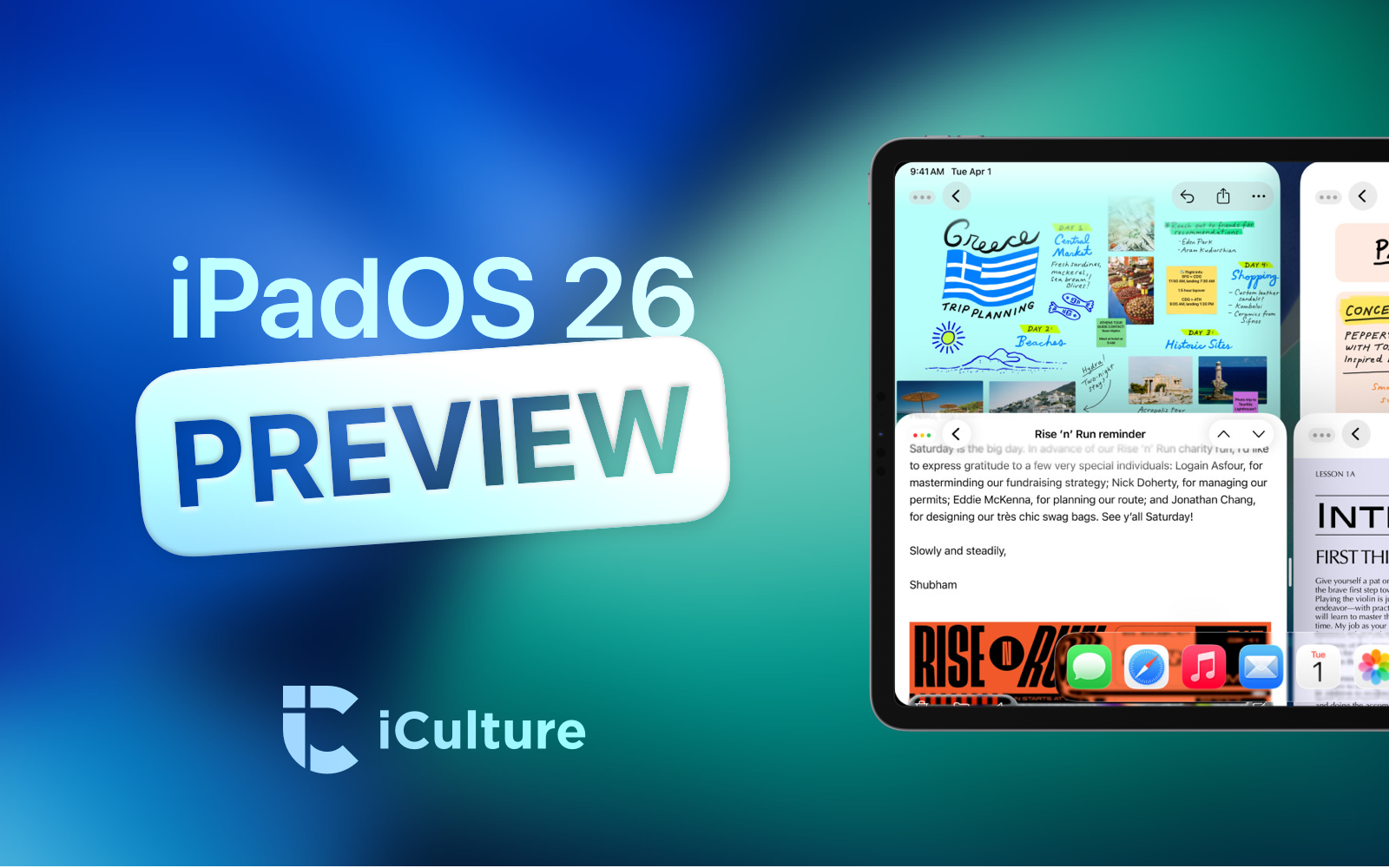 iPadOS 26 preview