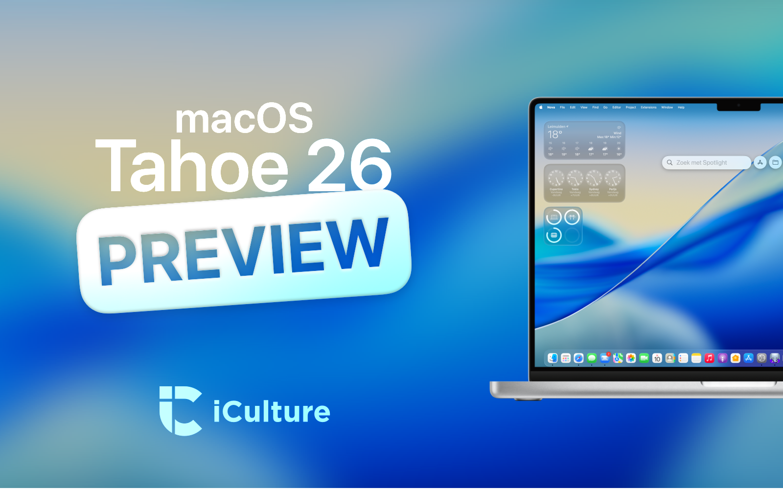 macOS Tahoe 26 preview