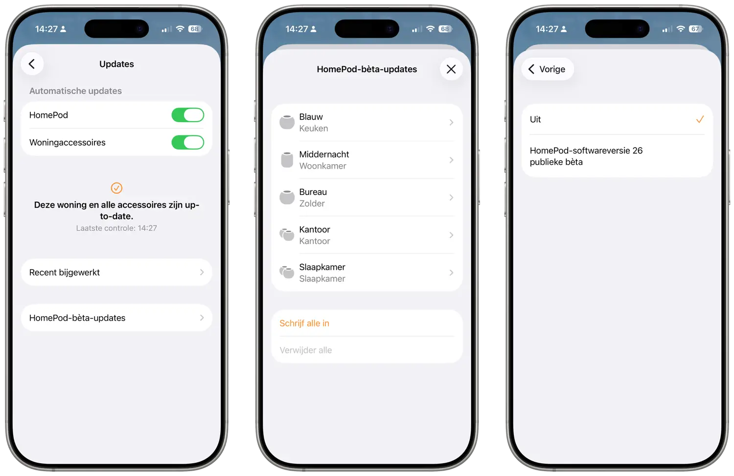 HomePod beta installeren