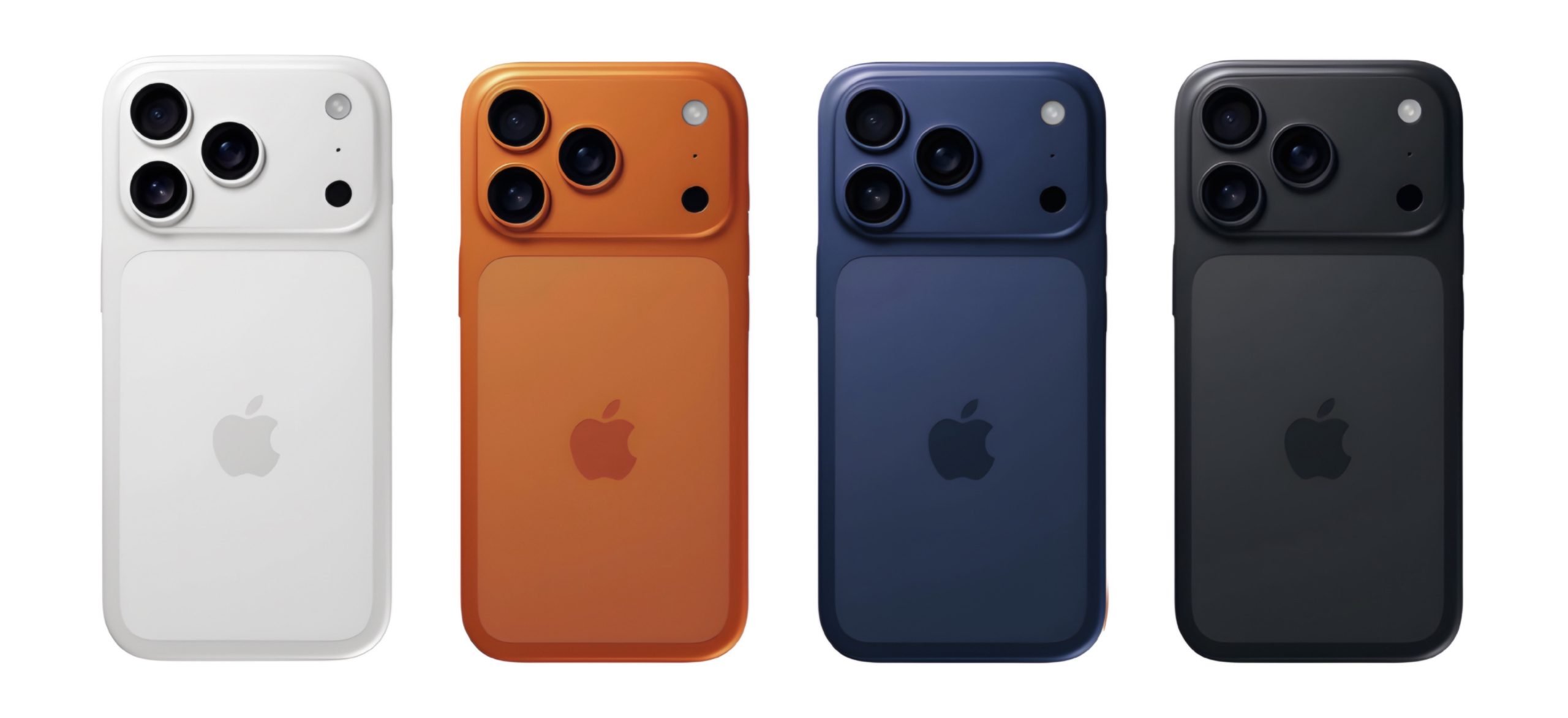 iPhone 17 Pro kleuren (via @MajinBuOfficial)