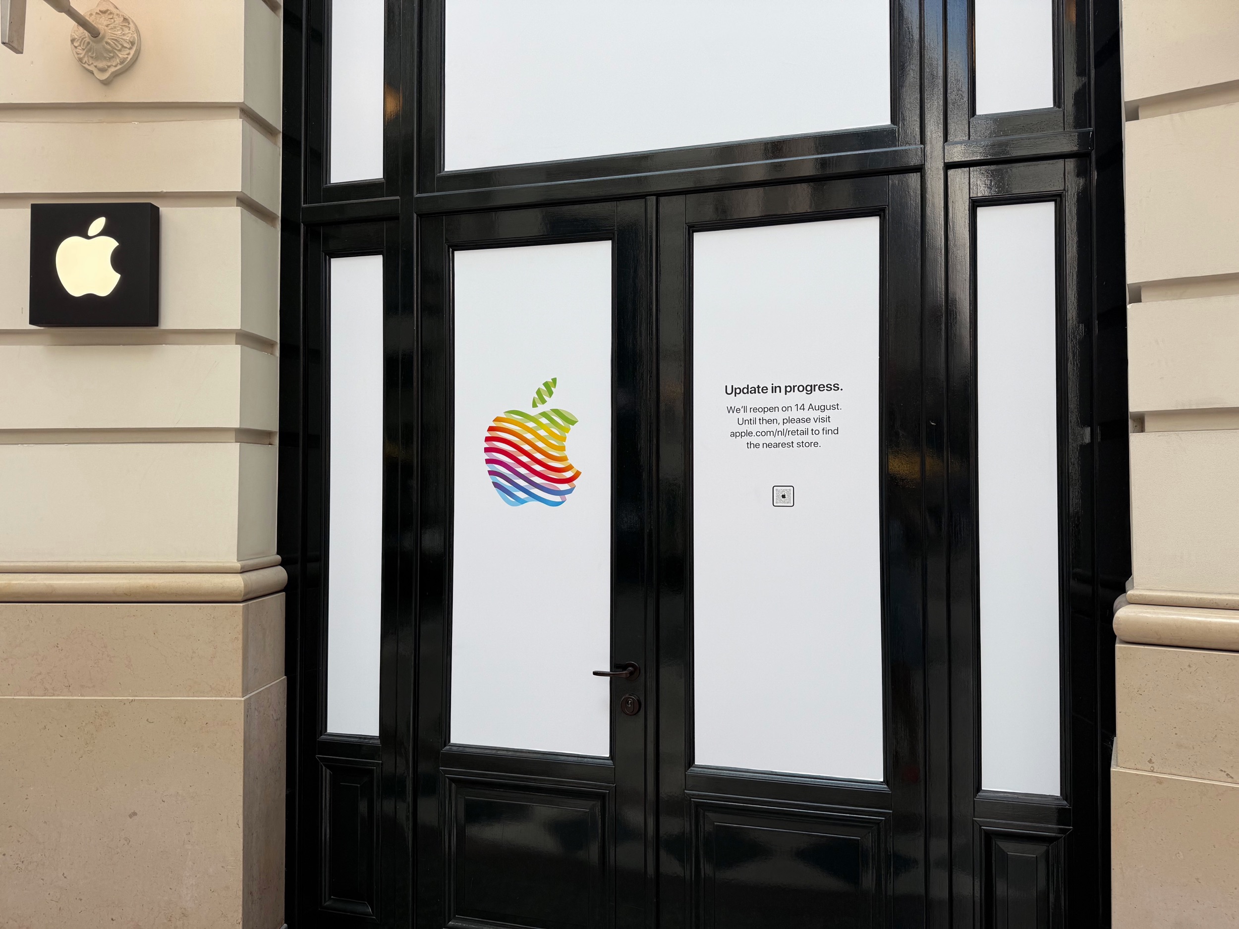 Apple Store Den Haag heropening na verbouwing in augustus 2025