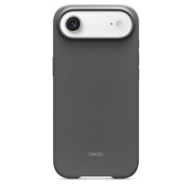 Beats plastic case in de kleur Granietgrijs om de iPhone Air