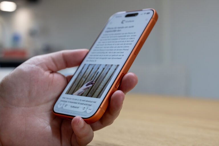 Cameraregelaar bij iPhone 17 Pro