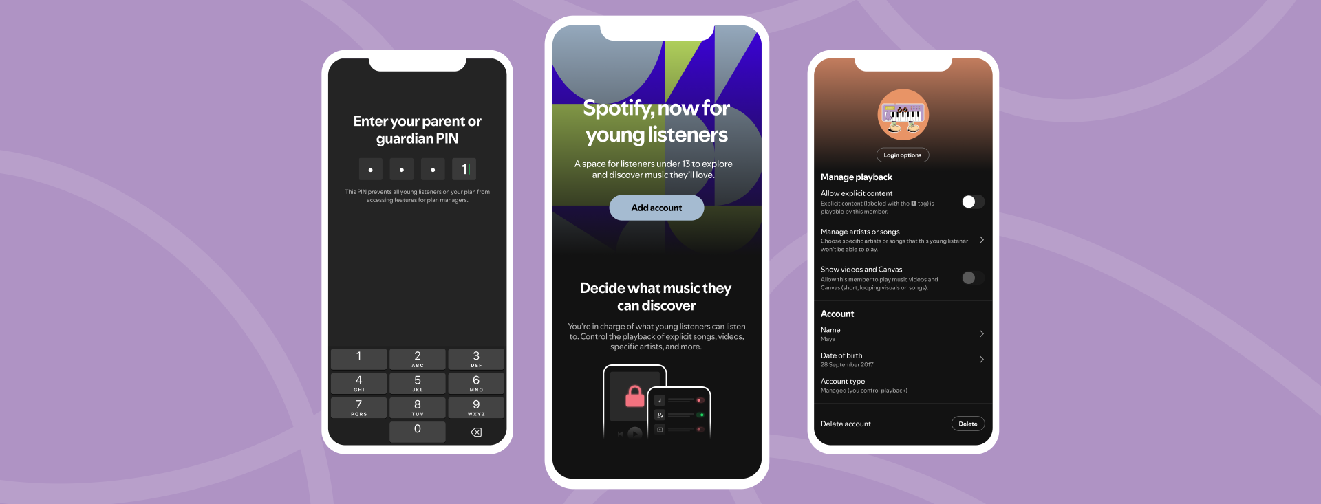 Spotify Parental Controls