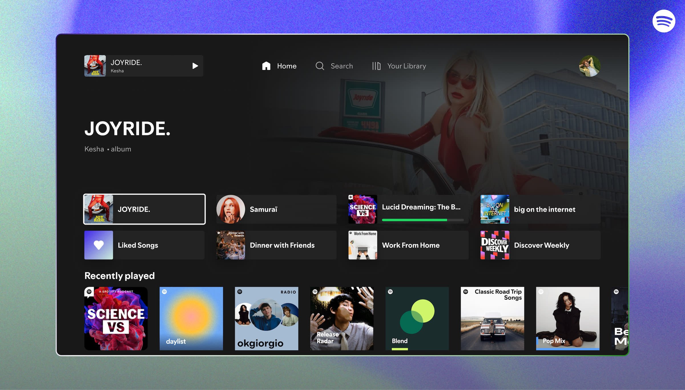 Spotify Apple TV