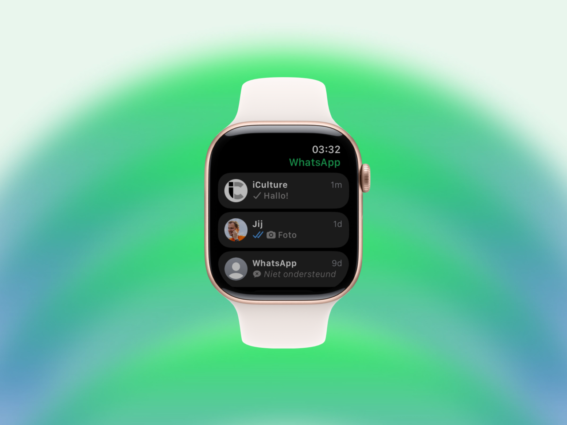 WhatsApp voor Apple Watch officieel