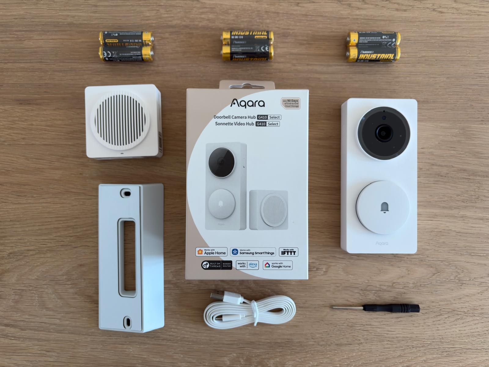 Aqara G410 deurbel camera hub overzicht