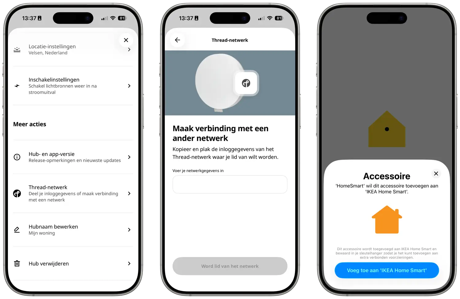 IKEA Home Smart Thread DIRIGERA hub