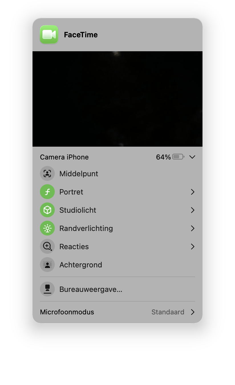 Randverlichting macos 26.2