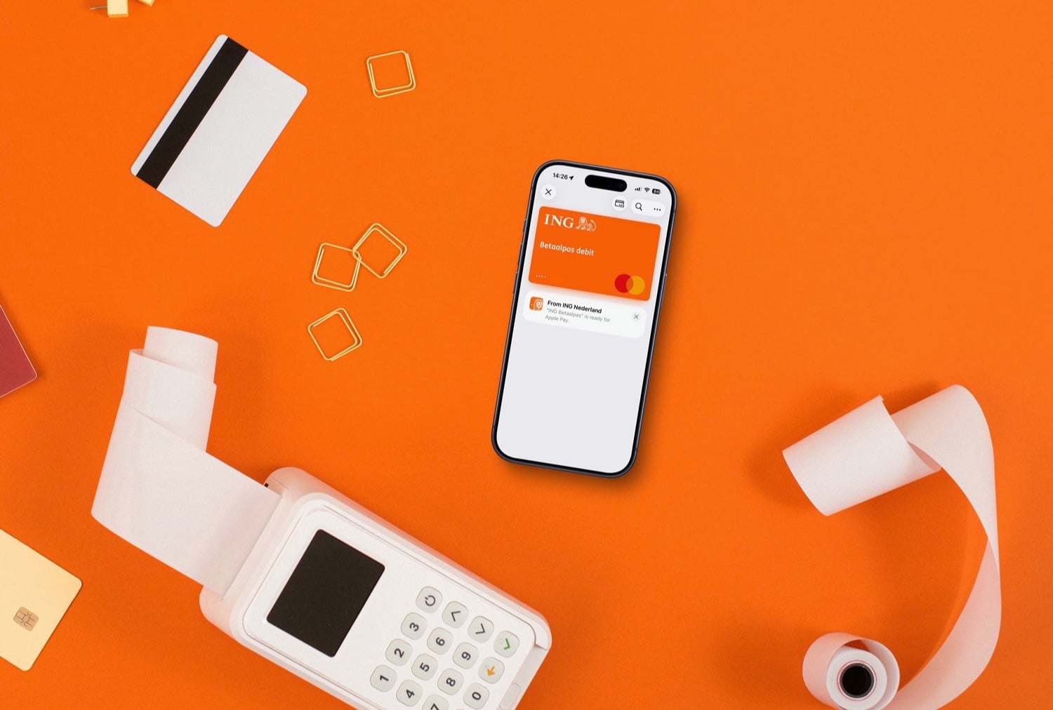 Apple Pay kaart van ING met Mastercard debit
