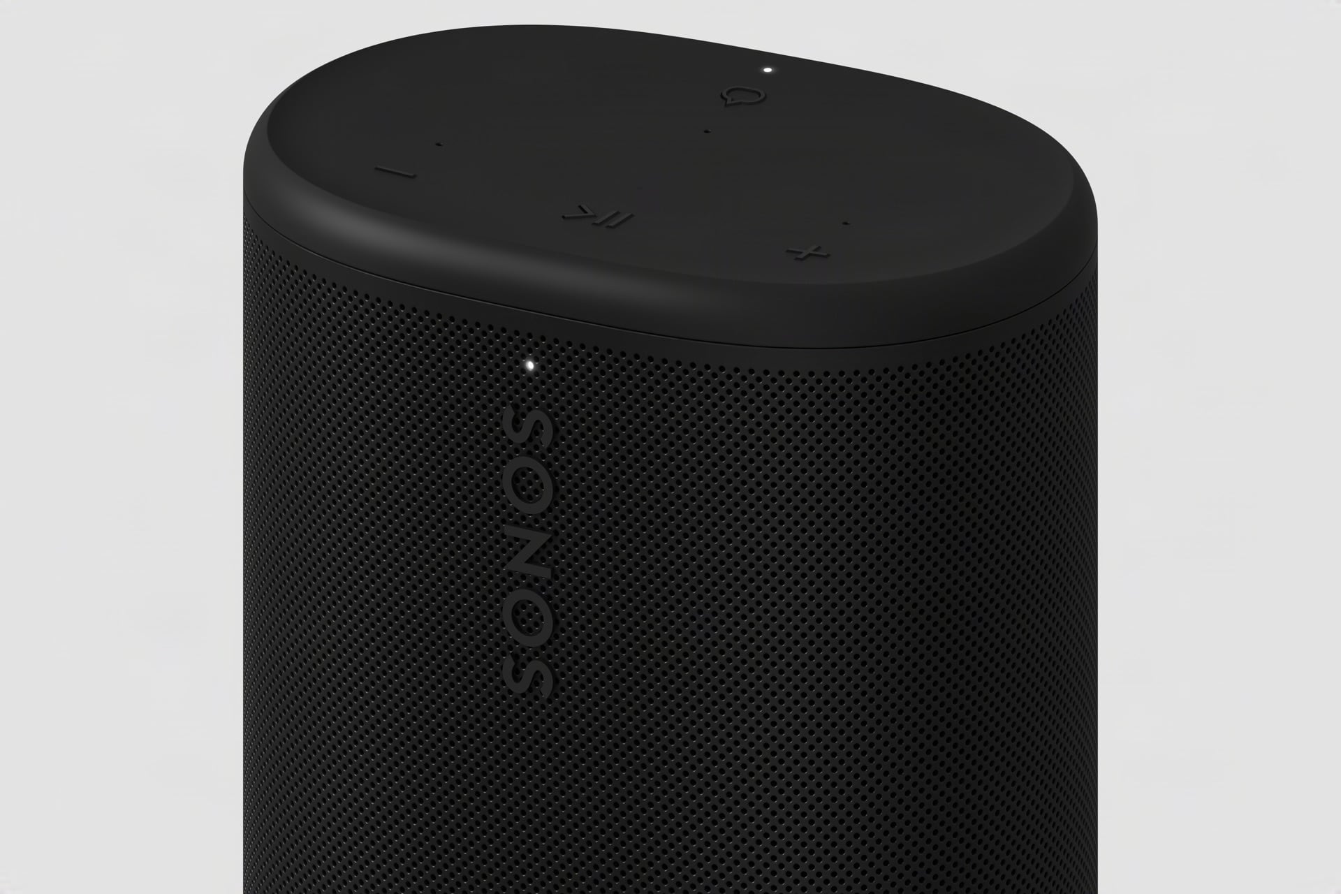 Sonos Play voorkant zwart