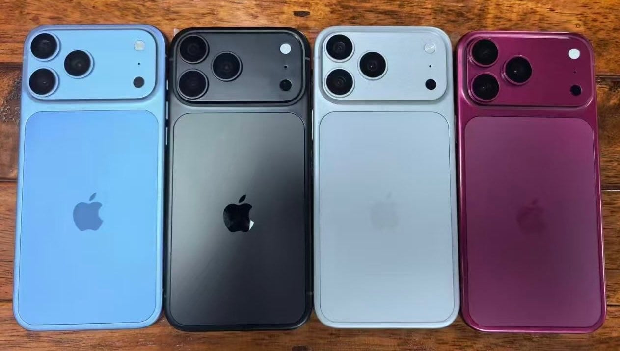 iPhone 18 Pro kleuren dummy modellen Sonny Dickson