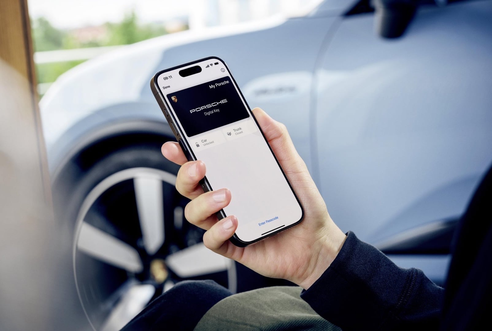 Porsche Apple Car Key