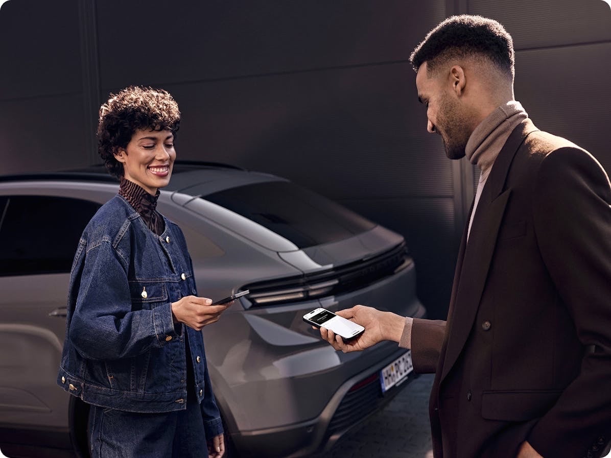 Porsche Apple Car Key sleutel delen