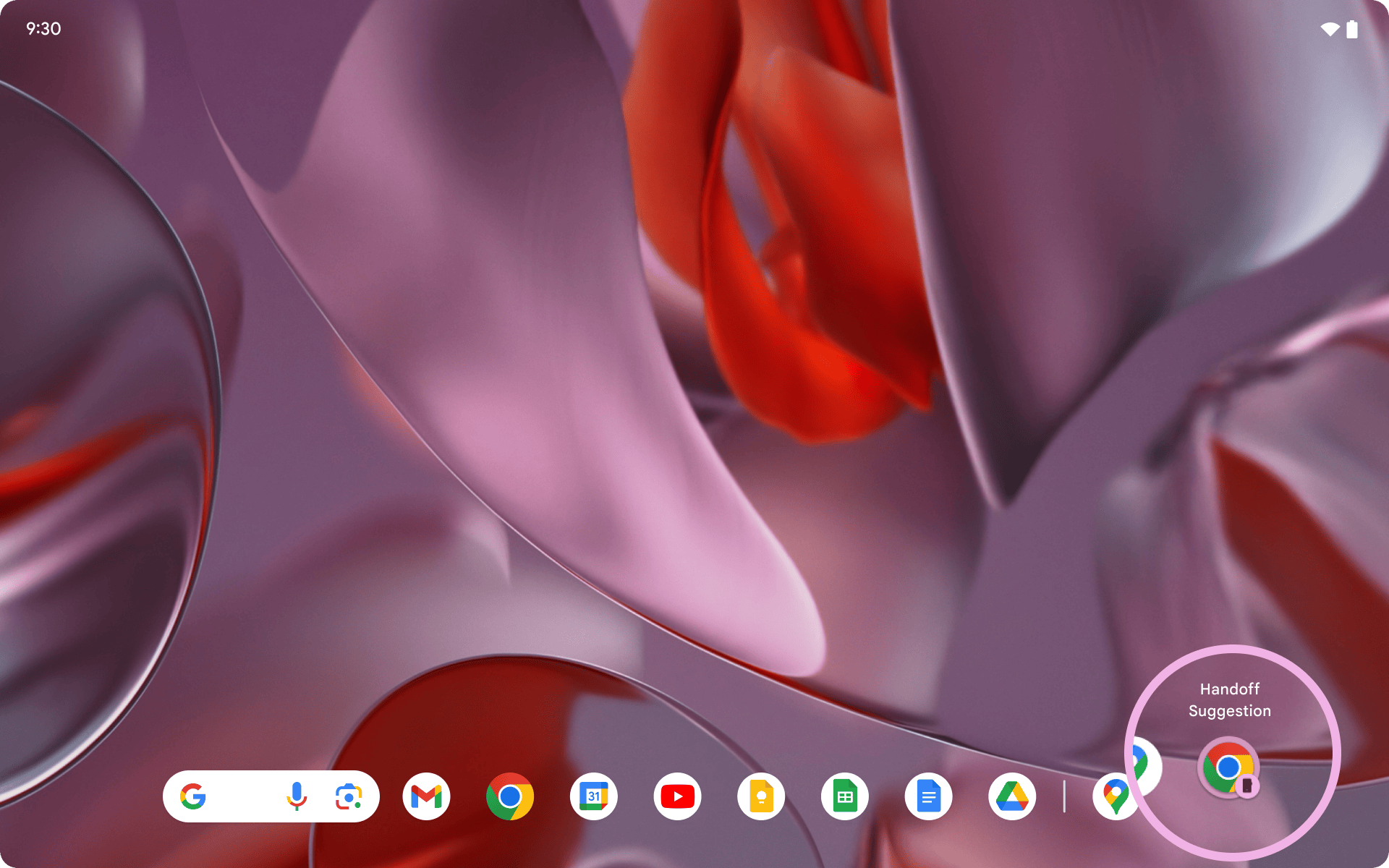 Android Continue On-functie