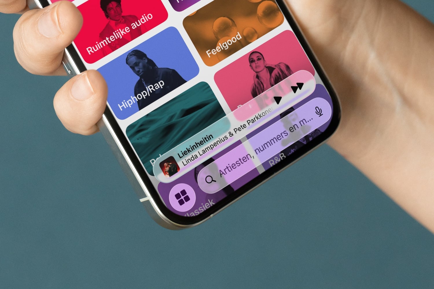 Zoeken in iOS 26 in Muziek-app