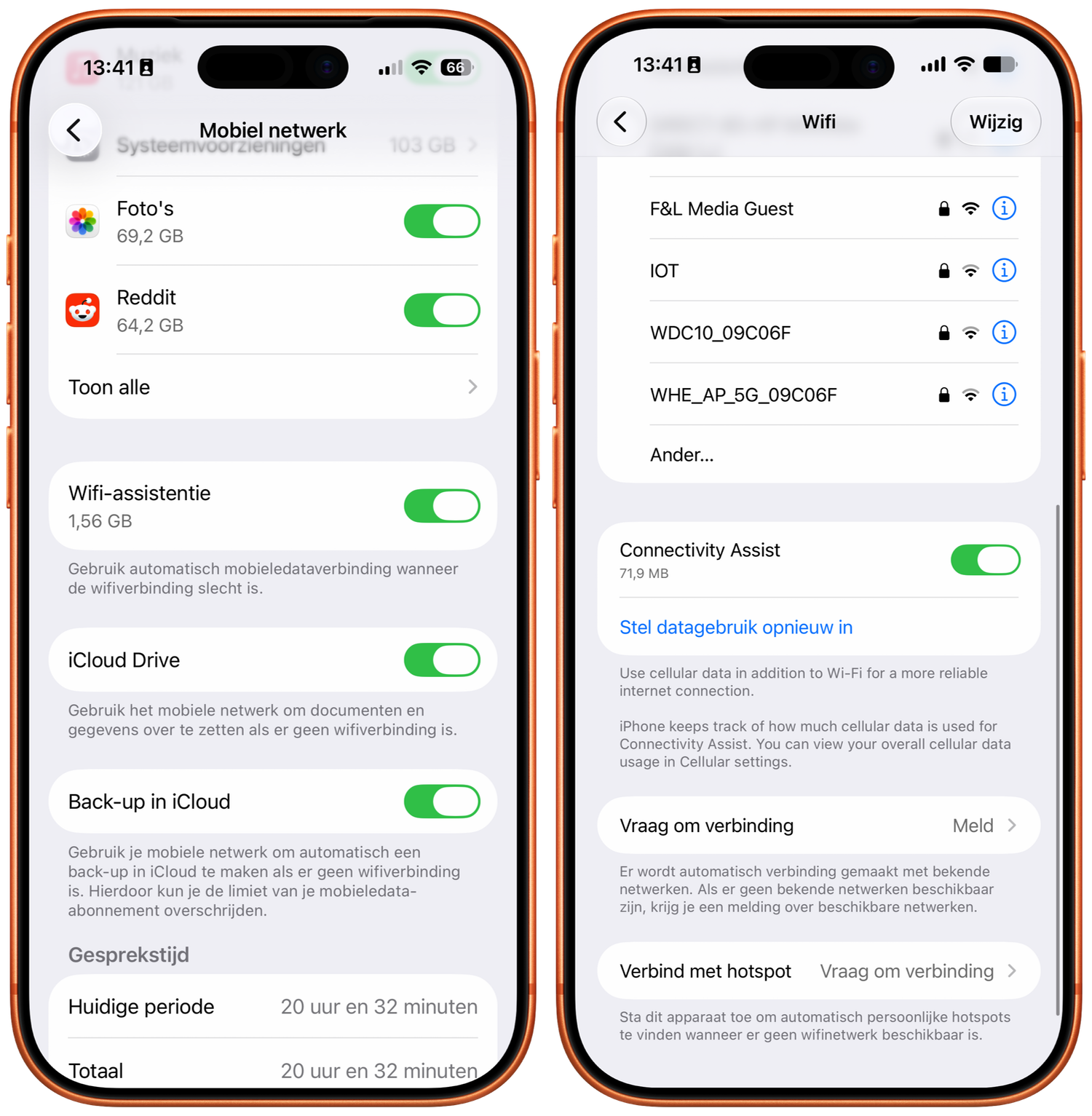 Wifi-assistent en connectivitiy assistent