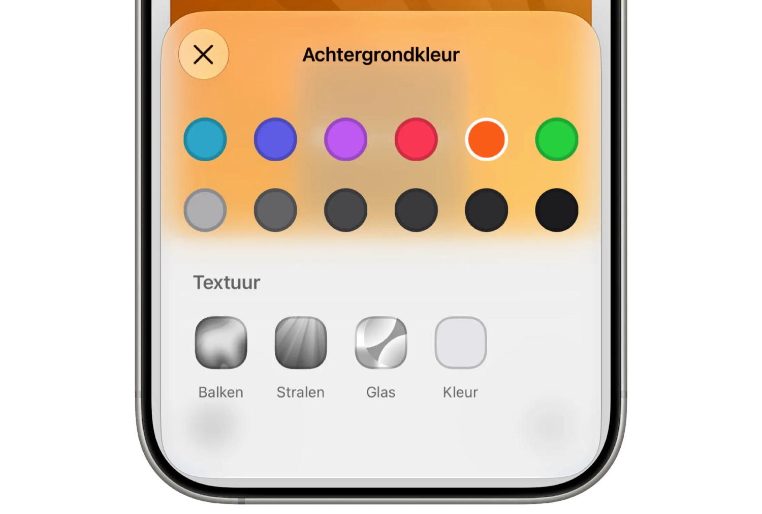 iOS 27 Beta 2: Wallet-app kaart maken met effen achtergrond of patroon