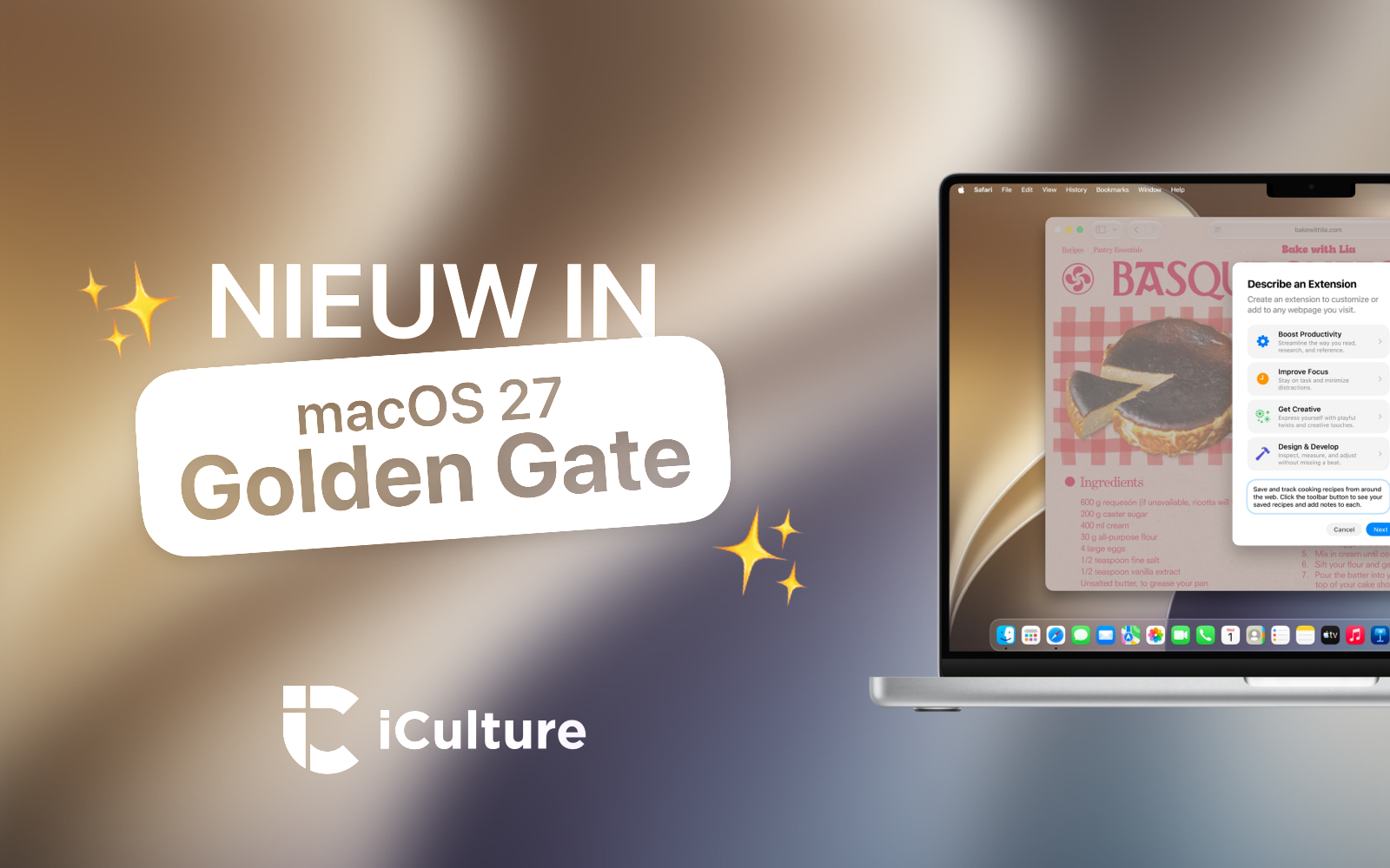 macOS Golden Gate functies