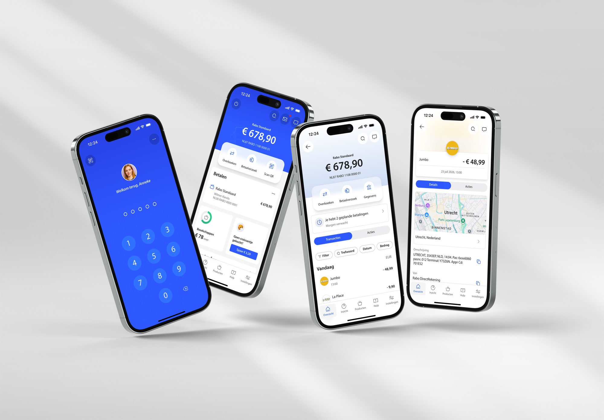 Rabobank-app design update 2026