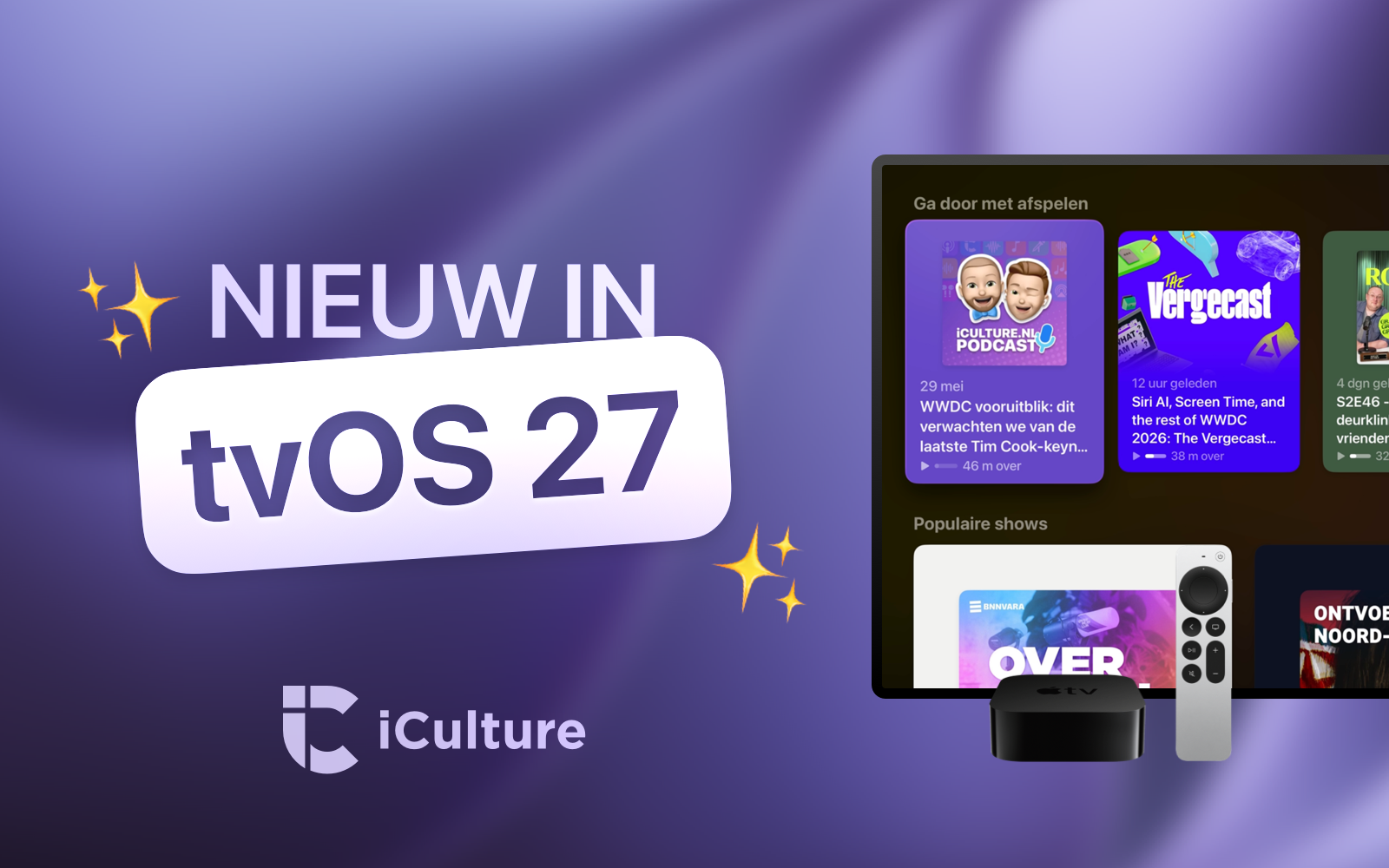 tvOS 27 functies