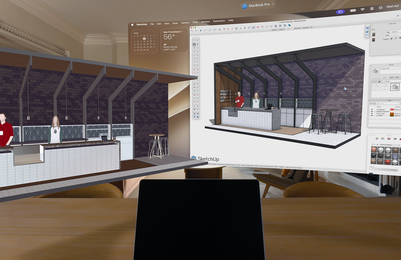 visionOS 27 met 3D-modellen vanaf de Mac