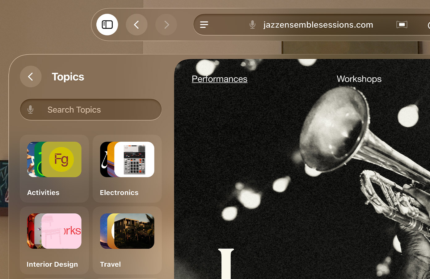 visionOS 27 met Apple Intelligence in Safari