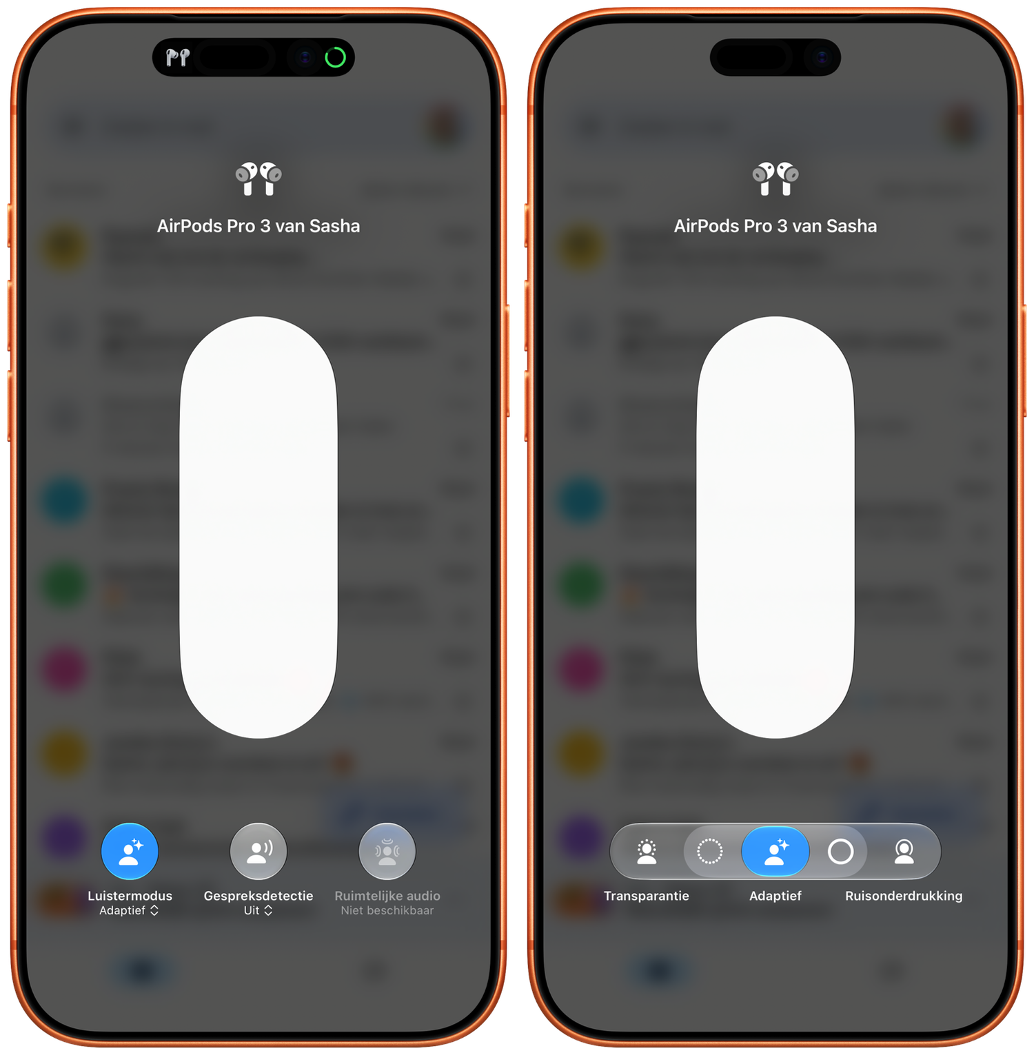 Adaptieve modus AirPods iOS 27 beta 4