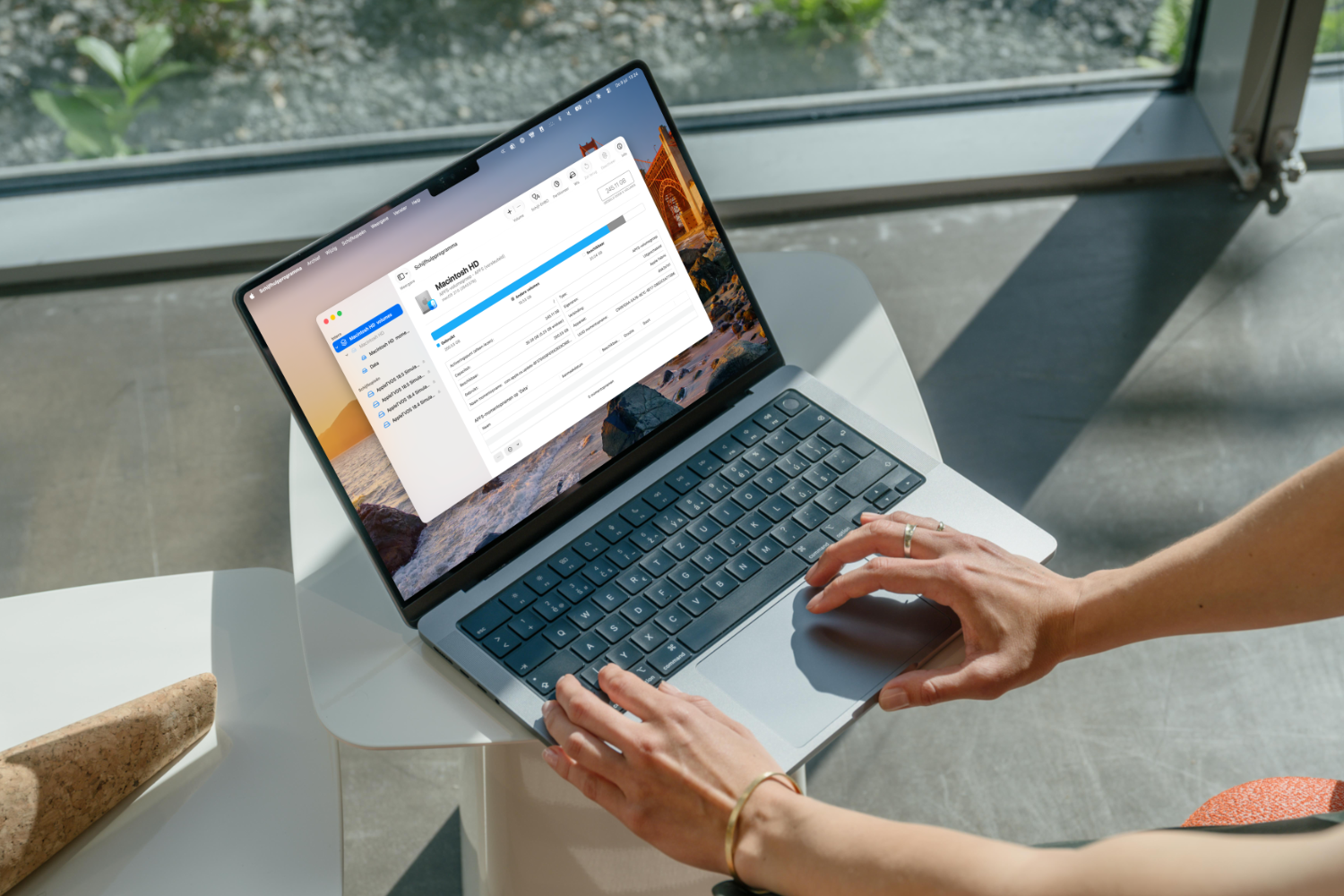 Schijfhulprogramma macOS 27
