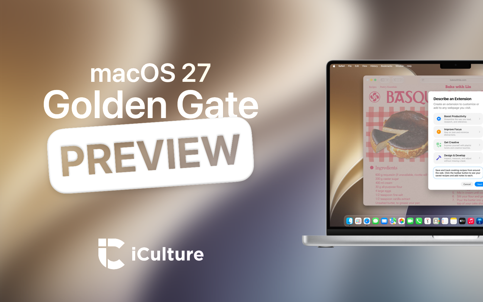 macOS 27 Golden Gate preview