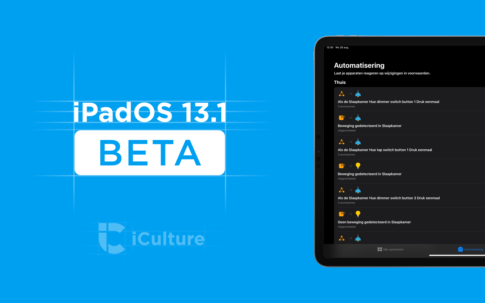 iPadOS 13.1 beta.