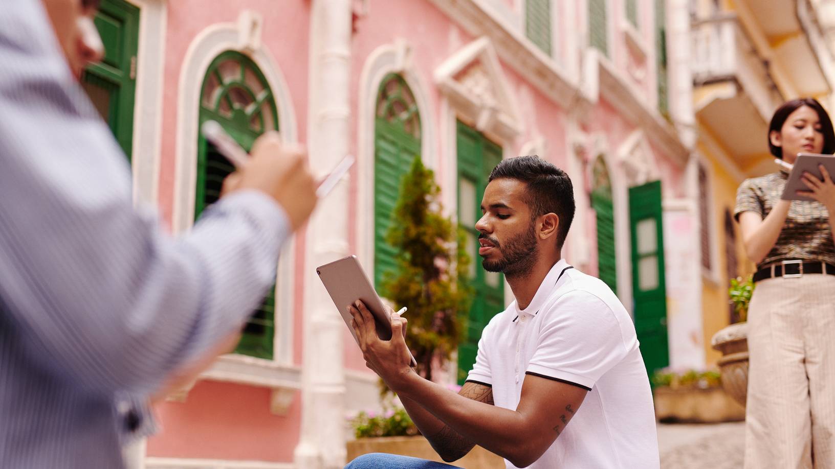 Apple Store The Big Draw leren tekenen