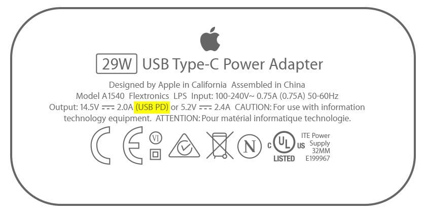 Apple USB-C adapter