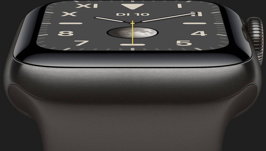 Apple Watch Edition in spacezwart