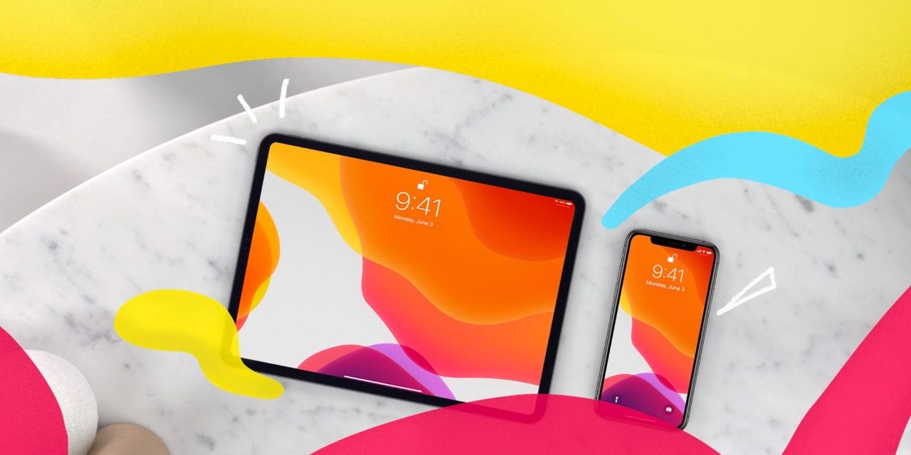 iOS 13 en iPadOS 13 op iPhone en iPad.