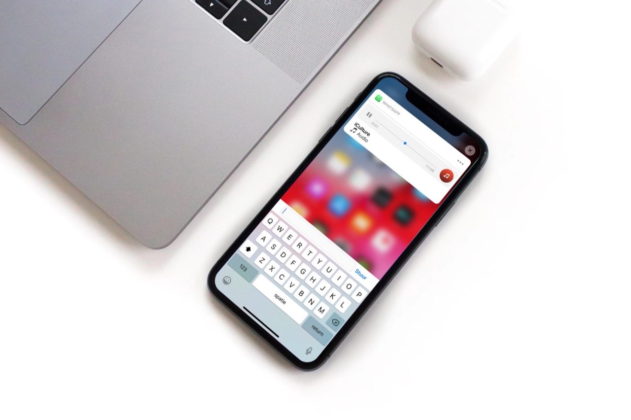 WhatsApp audiobericht beluisteren vanuit melding.