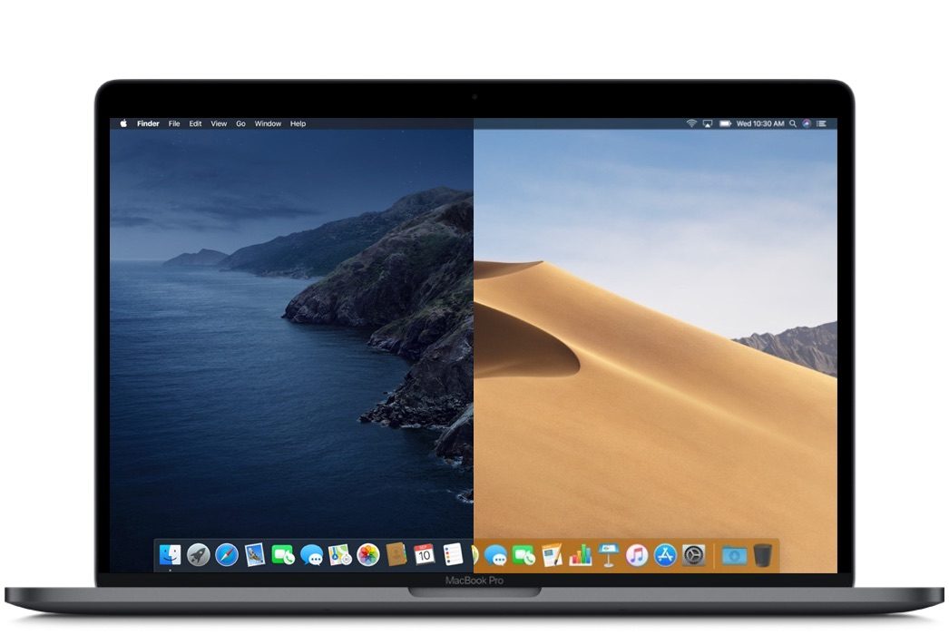 macOS downgraden van Catalina naar Mojave.