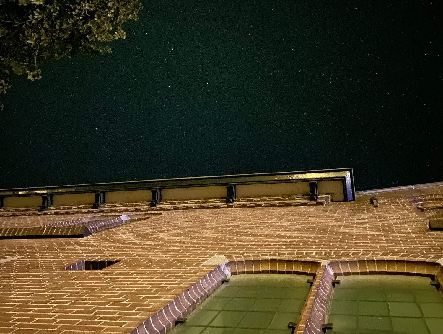 Nachtfoto iPhone 11 Pro met sterrenhemel
