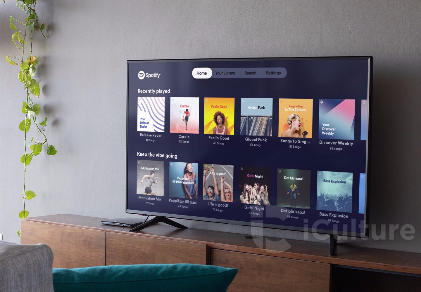 Spotify Apple TV.