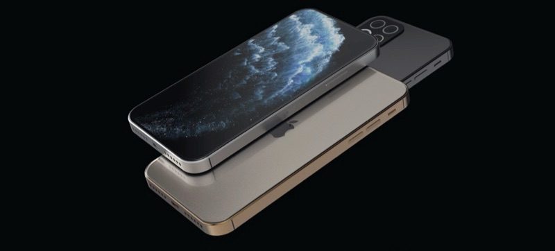 iPhone 12 concept met nieuw design.