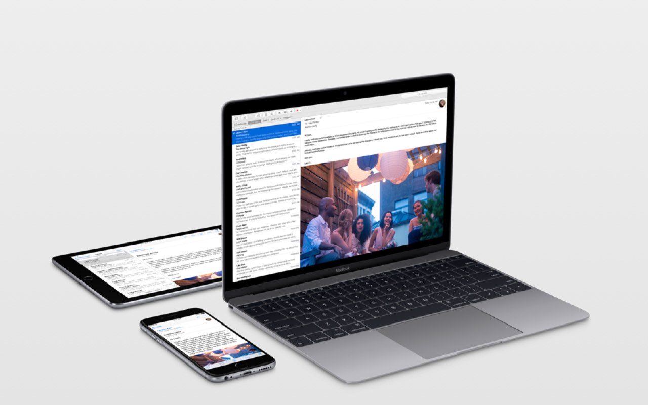 Mail op iPhone, iPad en Mac