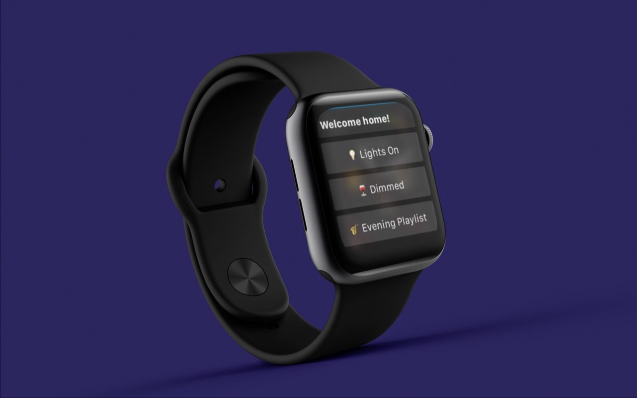 Pushcut op Apple Watch voor HomeKit.