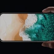 Scherm van 2020 iPhone zonder notch.