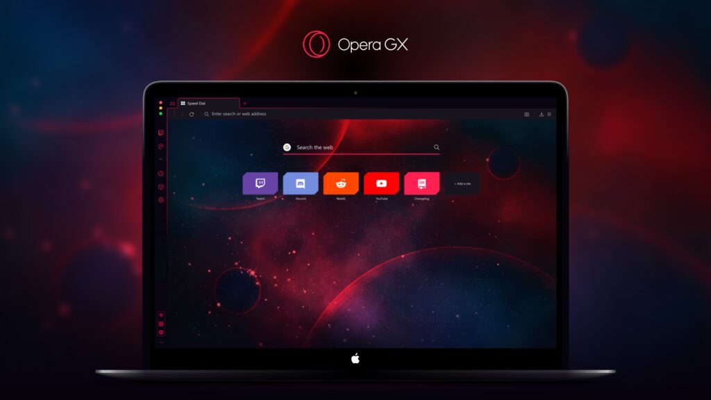 Opera GX browser