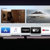 Volgende kijklijst van TV-app in de Top Shelf op de Apple TV.
