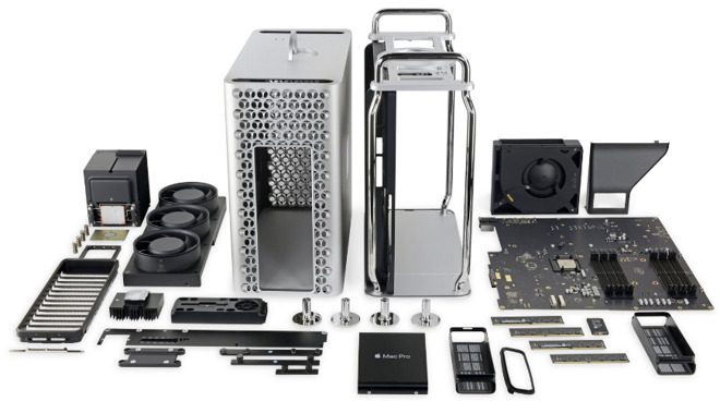 iFixit teardown Mac Pro 2019